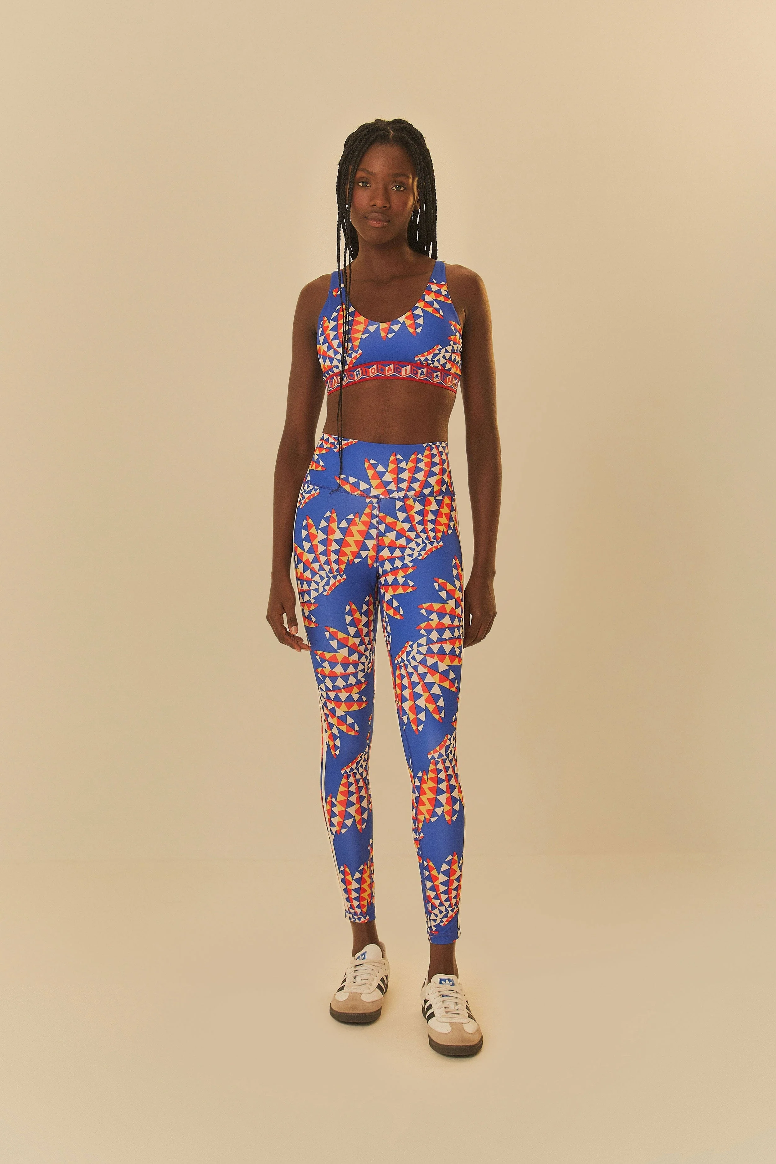 Adidas Farm Psychedelic Wave Blue Bra - Image 3