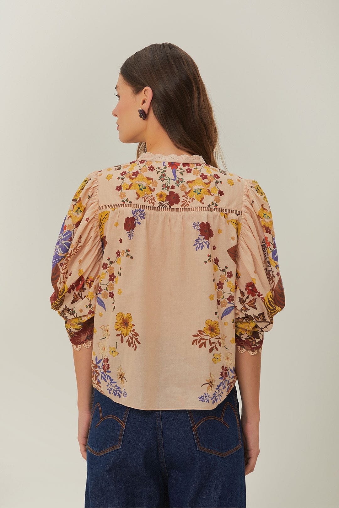 Pink Beauty Bouquet Blouse - Image 4