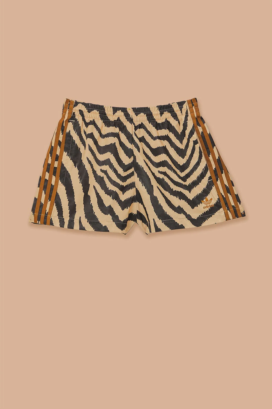 Beige Adidas Farm Rio Shorts - Image 5