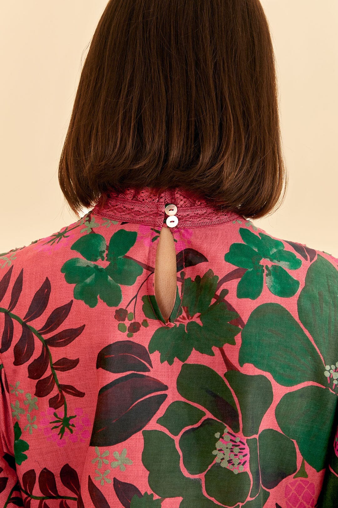 Blush Floral Yard Blouse - Image 5