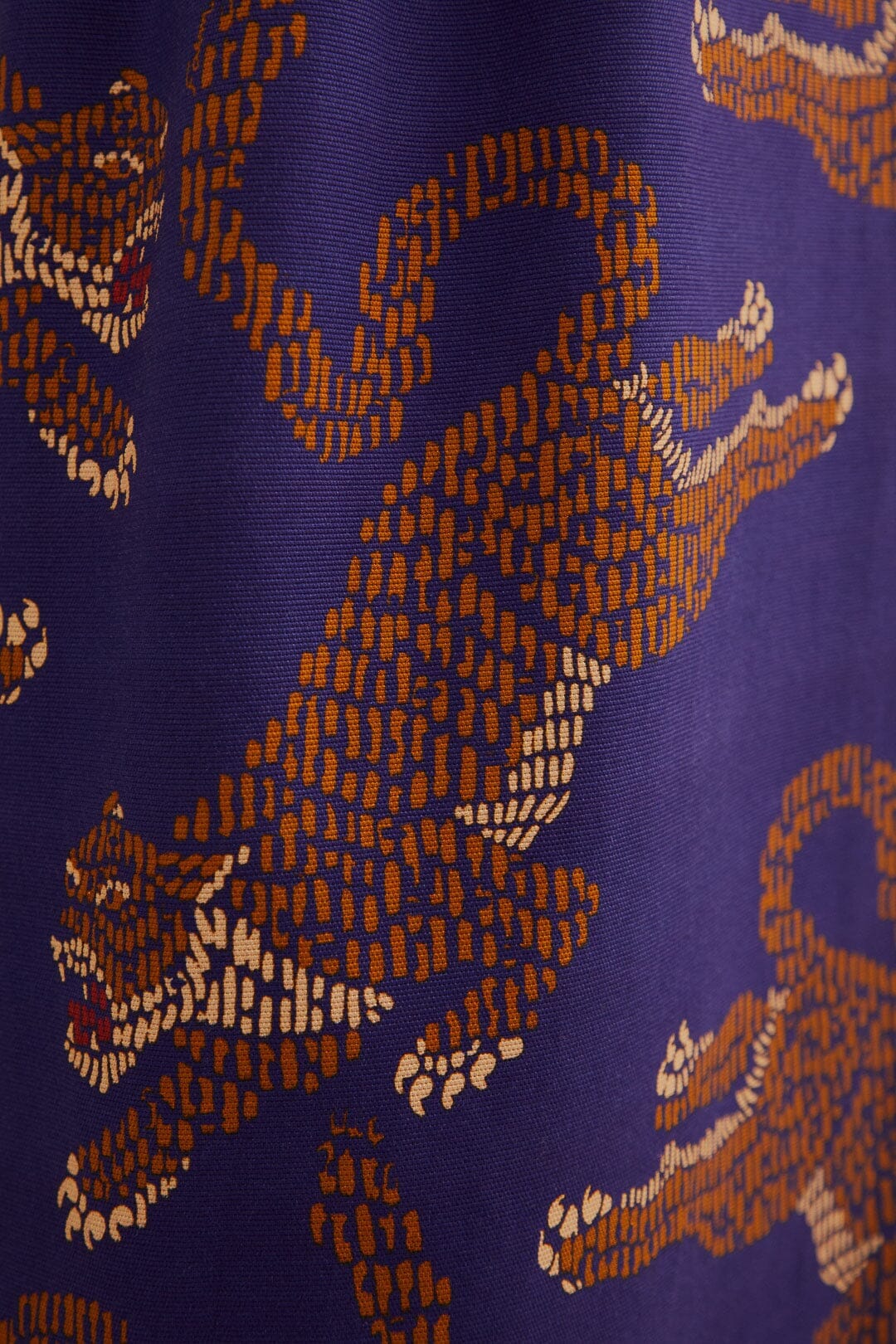 Navy Blue Leopards Tailored Pants - Image 7