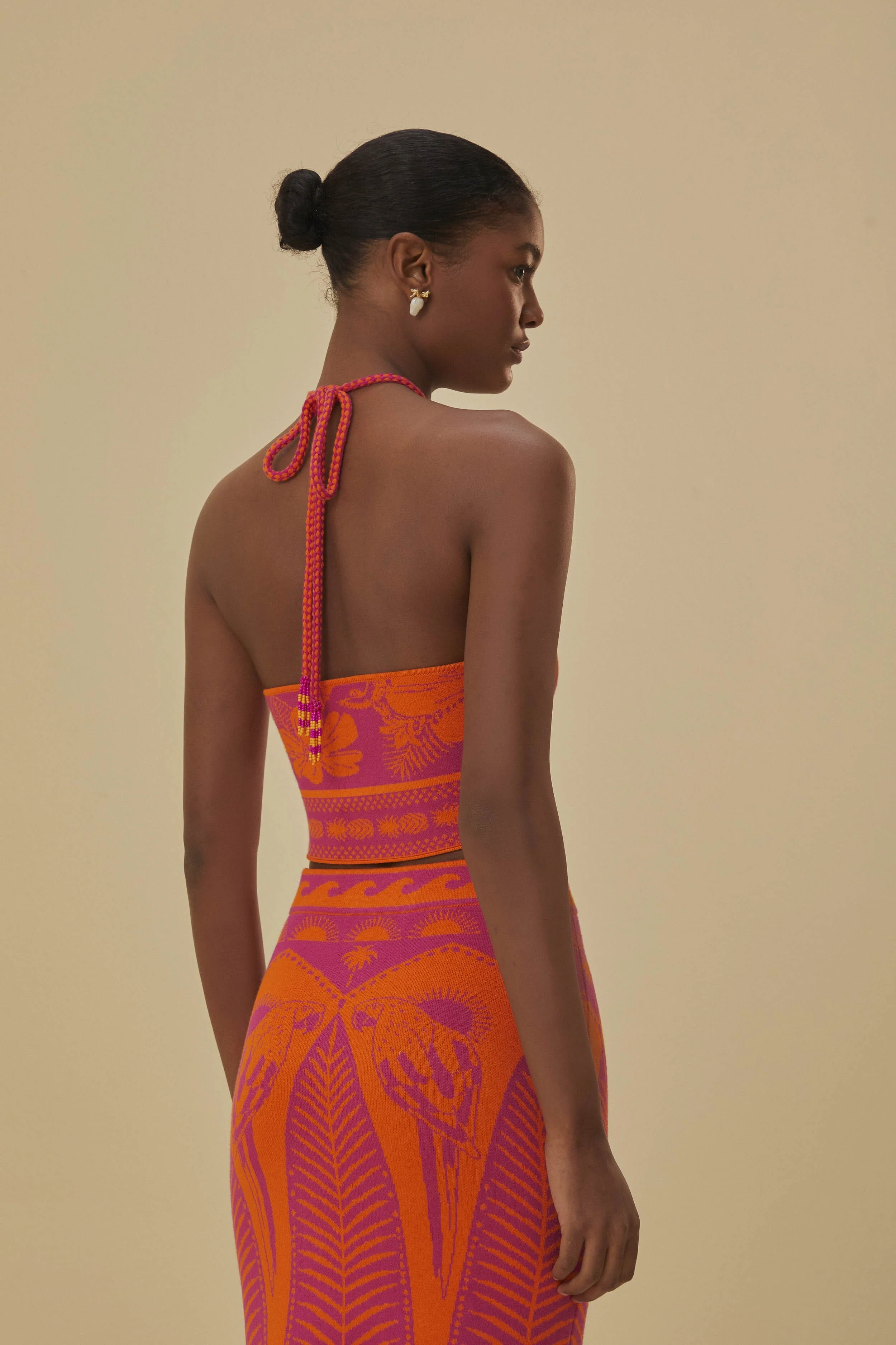 Pink Macaw Elegance Knit Top - Image 4