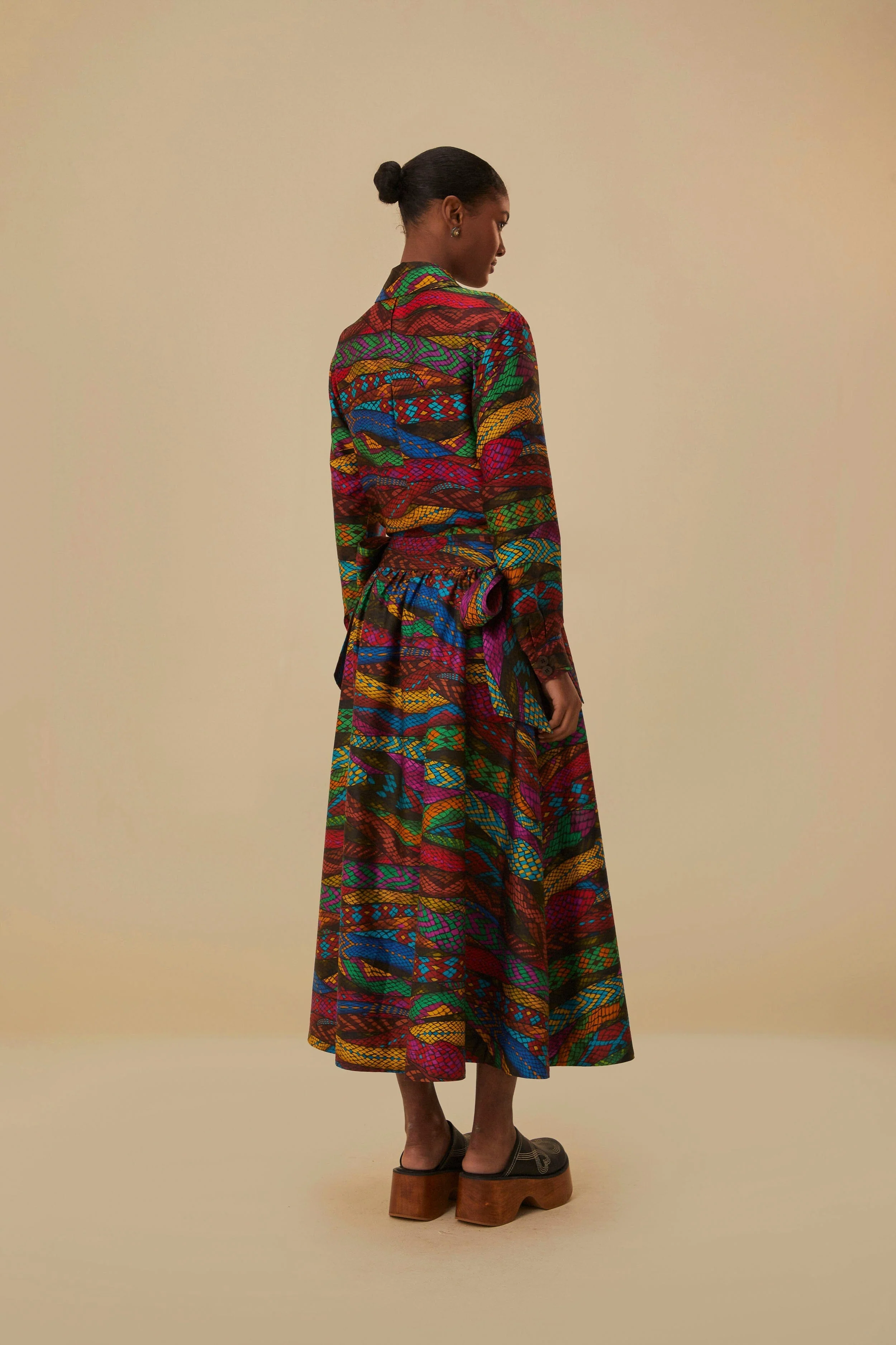 Multicolor Mirage Midi Skirt - Image 5