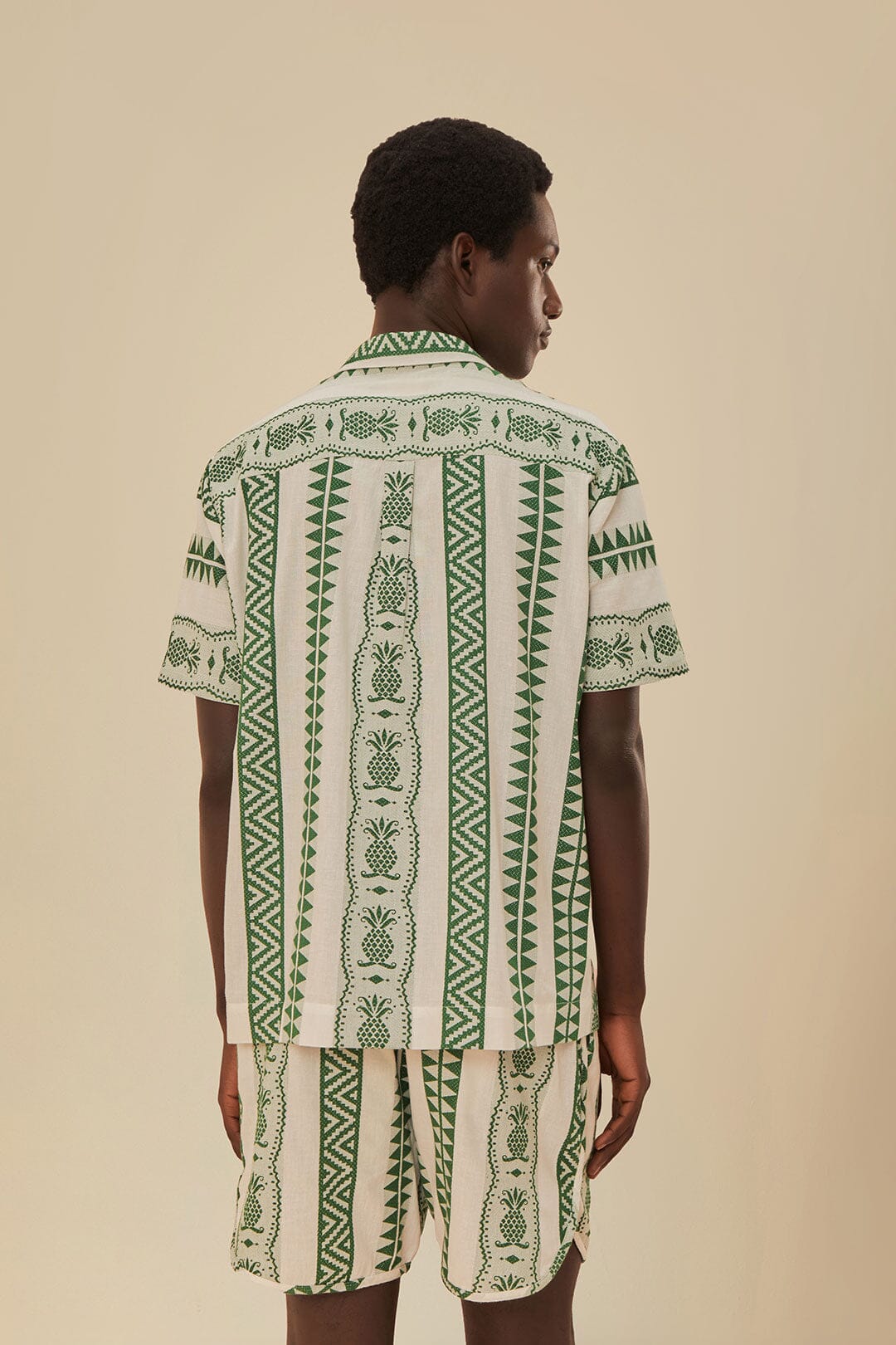Pineapple Jacquard Embroidered Shirt - Image 4