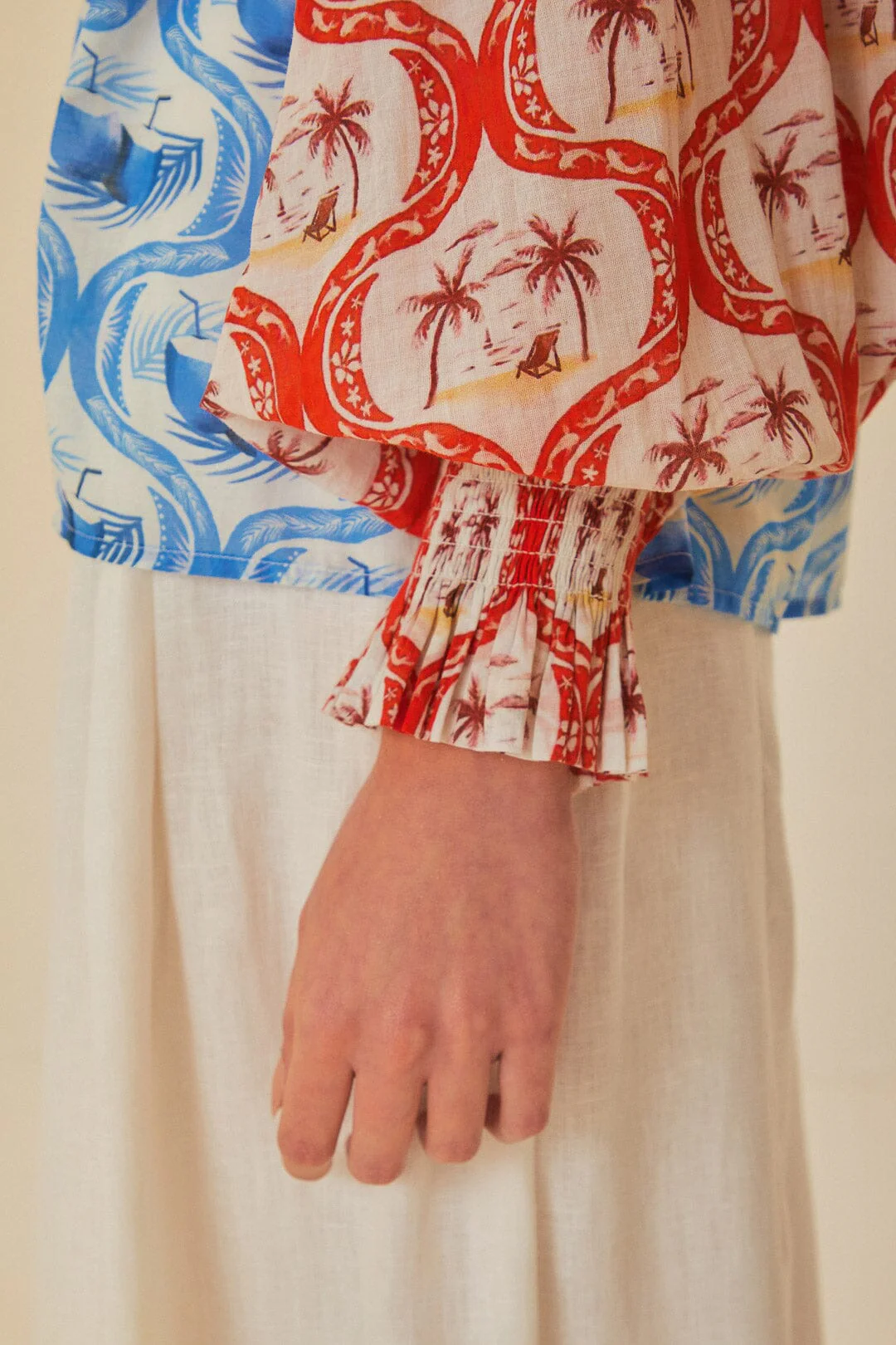 Multicolor Summer Mix Blouse - Image 5