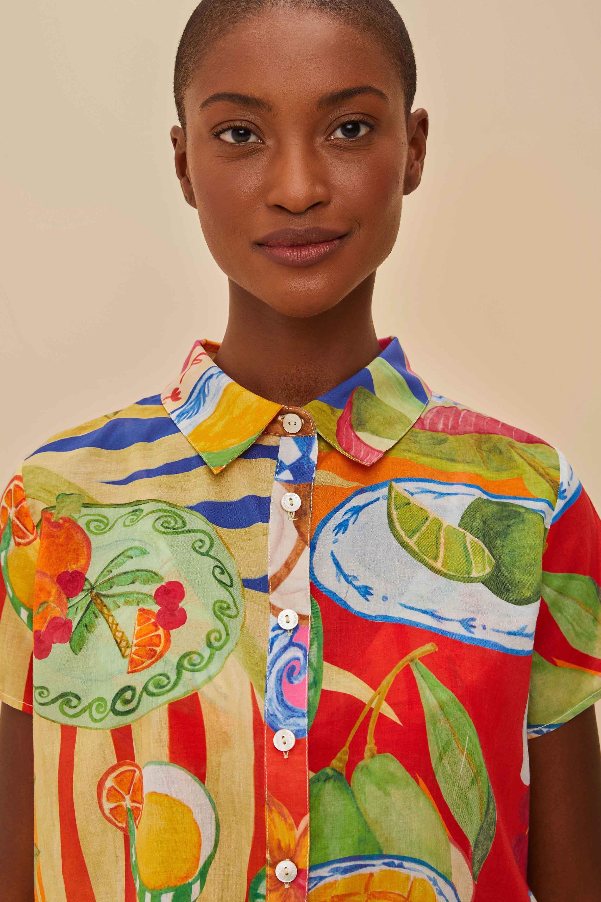 Multicolor Summer Picnic Shirt - Image 4