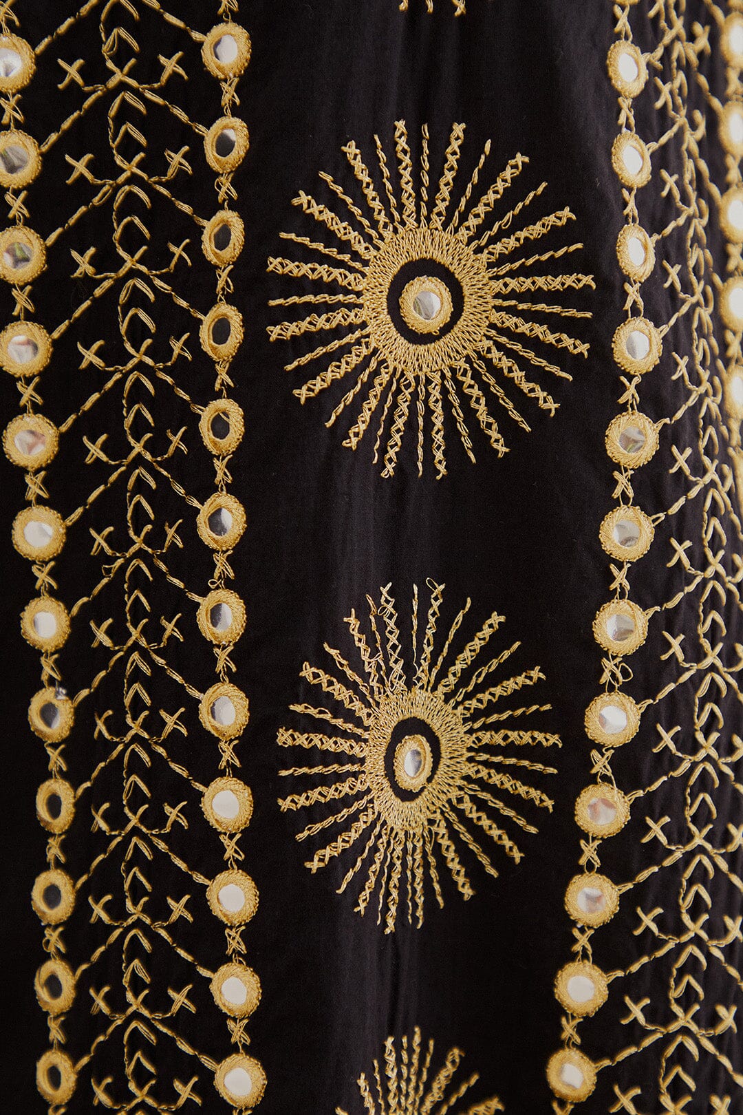 Sun Embroidered Midi Dress - Image 5