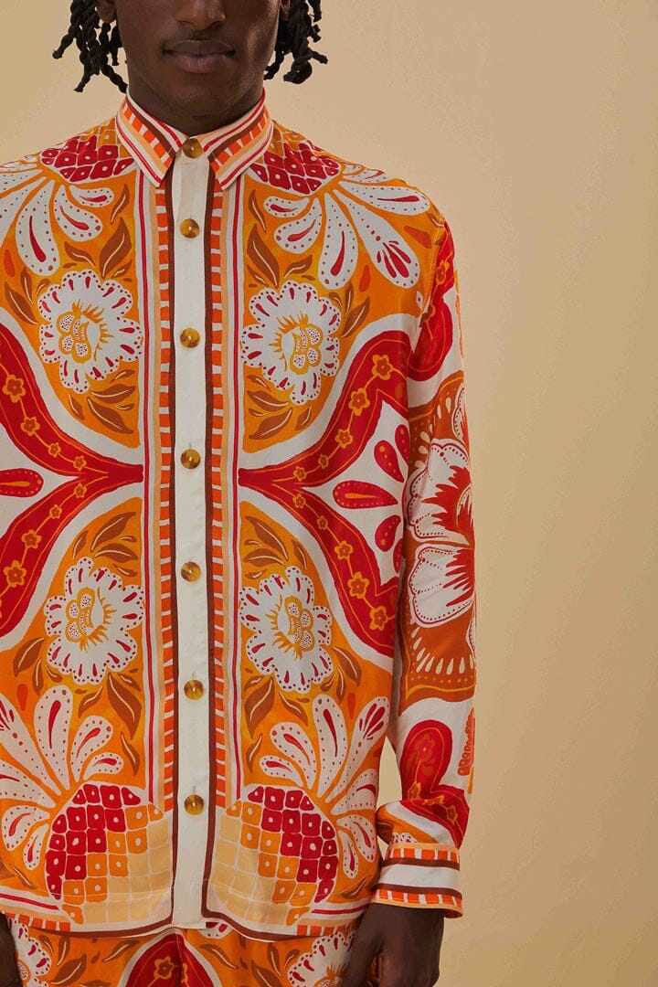 Wonderful Scarf Long Sleeved Shirt - Image 3
